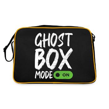 Enquêteur paranormal Chasse aux fantômes - Sac Retro - noir/or - Dos