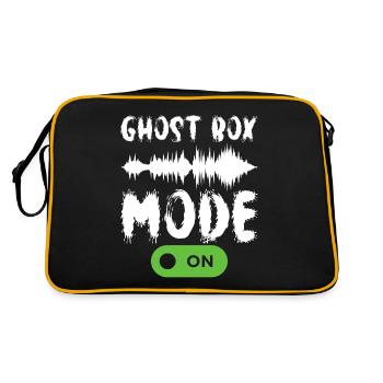 Enquêteur paranormal Chasse aux fantômes - Sac Retro - noir/or - Dos