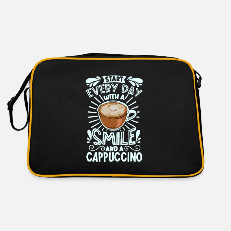 Smile with cappuccino Retro Bag