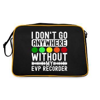 Enquêteur paranormal Chasse aux fantômes - Sac Retro - noir/or - Dos
