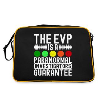 Enquêteur paranormal Chasse aux fantômes - Sac Retro - noir/or - Dos
