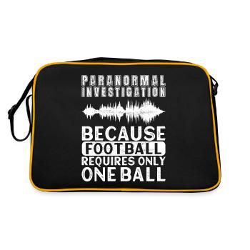 Enquêteur paranormal Chasse aux fantômes - Sac Retro - noir/or - Dos
