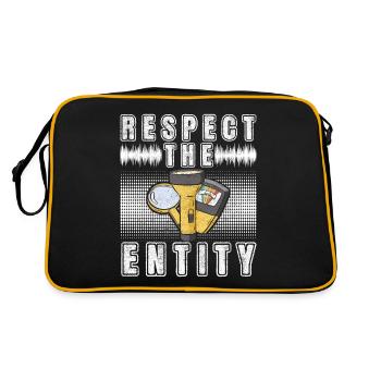 Enquêteur paranormal Chasse aux fantômes - Sac Retro - noir/or - Dos
