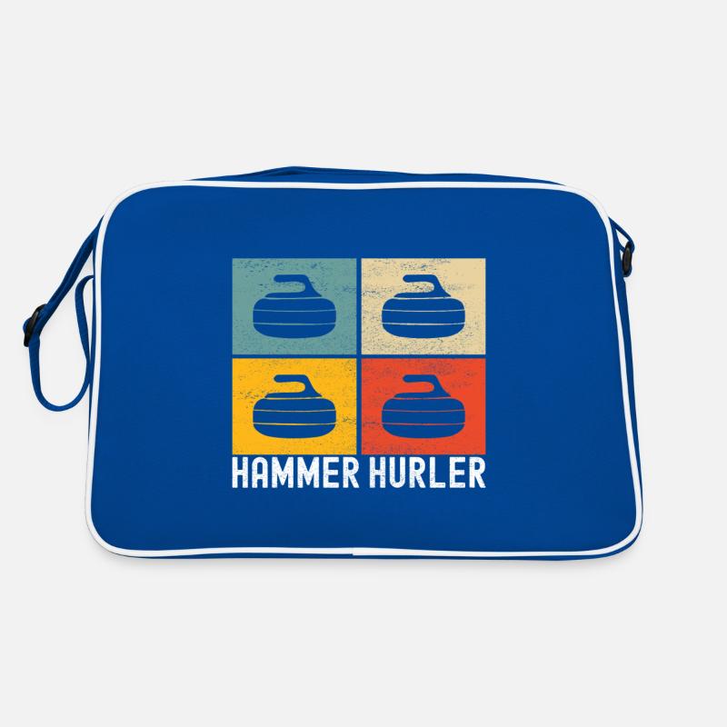 Curling Curling Players Retro Bag