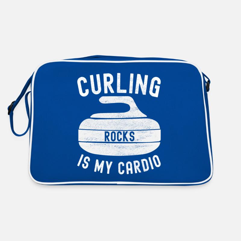 Joueurs de curling Sac Retro