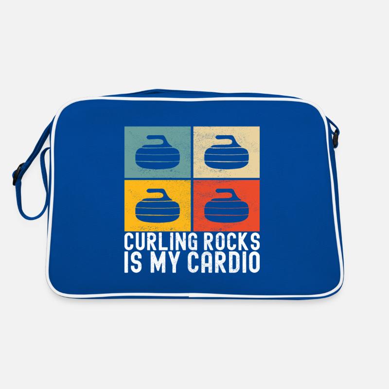 Curling Curling Players Retro Bag