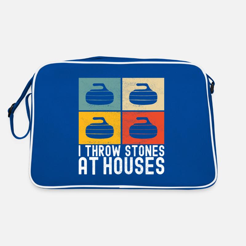 Curling Curling Players Retro Bag