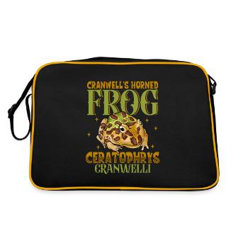 Grenouille cornue du Chaco - Sac Retro - noir/or - Dos