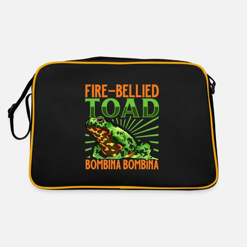 Fire-bellied toad Retro Bag