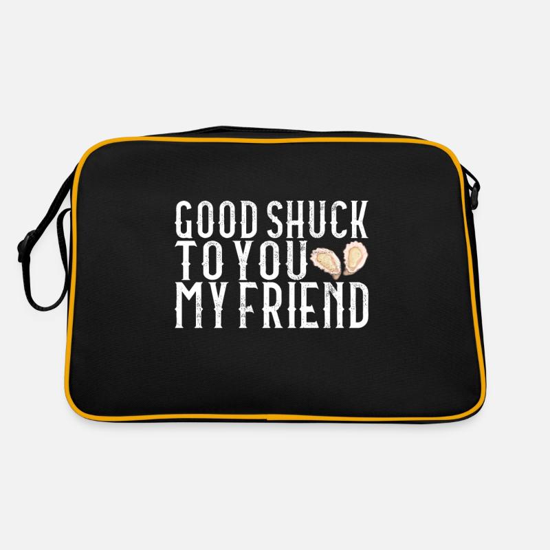 Austern Austernliebhaber Retro Tasche