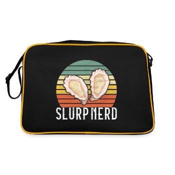 Oysters Oyster Lovers - Retro Bag - black/gold - Back