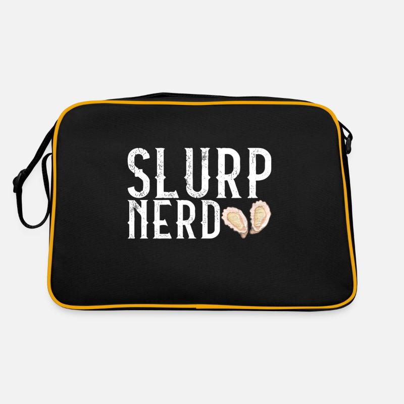 Austern Austernliebhaber Retro Tasche
