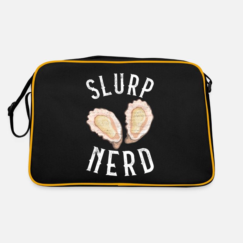Austern Austernliebhaber Retro Tasche