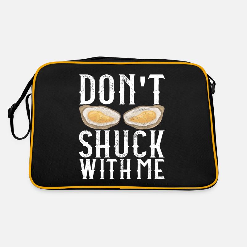 Austern Austernliebhaber Retro Tasche