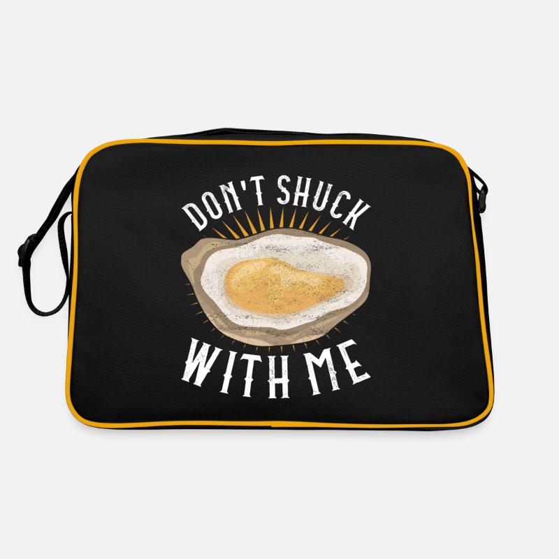 Austern Austernliebhaber Retro Tasche