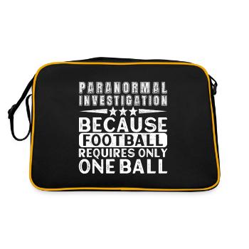 Enquêteur paranormal Chasse aux fantômes - Sac Retro - noir/or - Dos