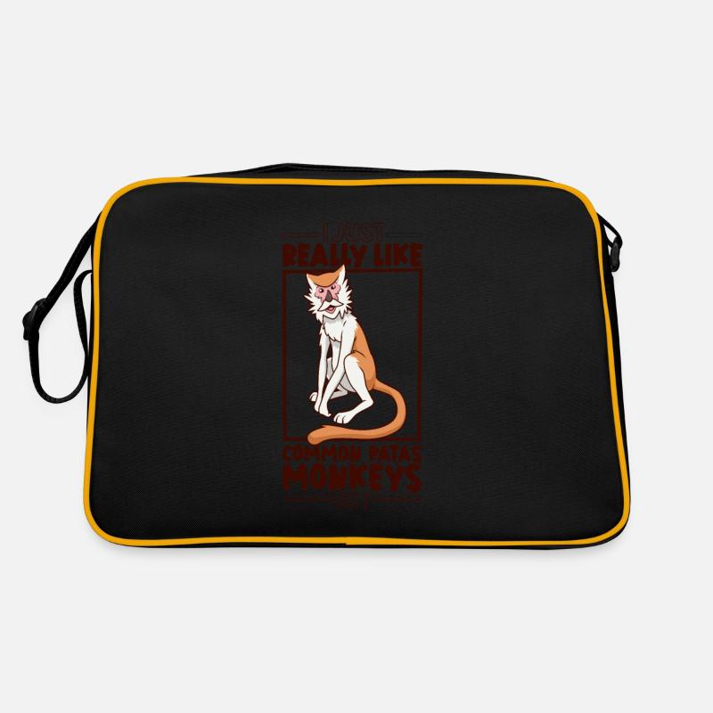 I love hussar monkeys - hussar monkey Retro Bag