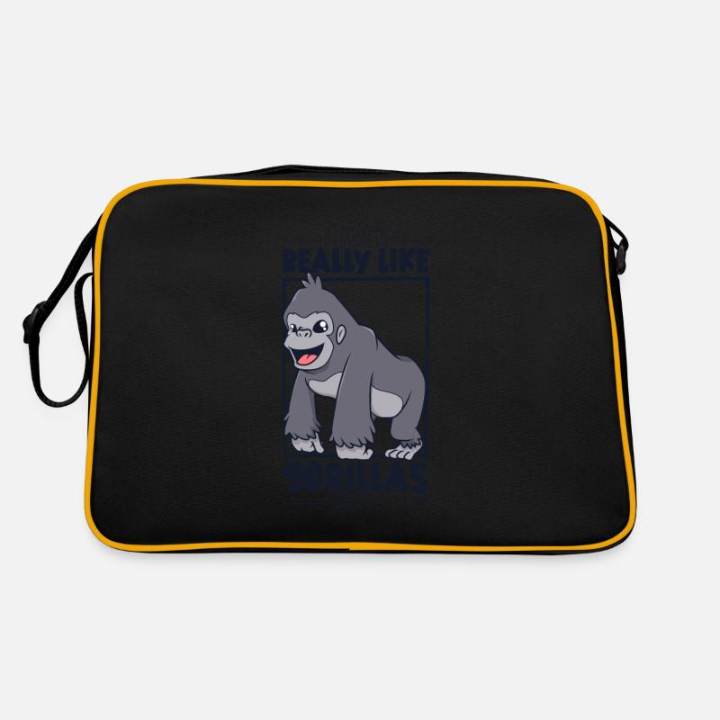 J’aime les gorilles - Gorille Sac Retro