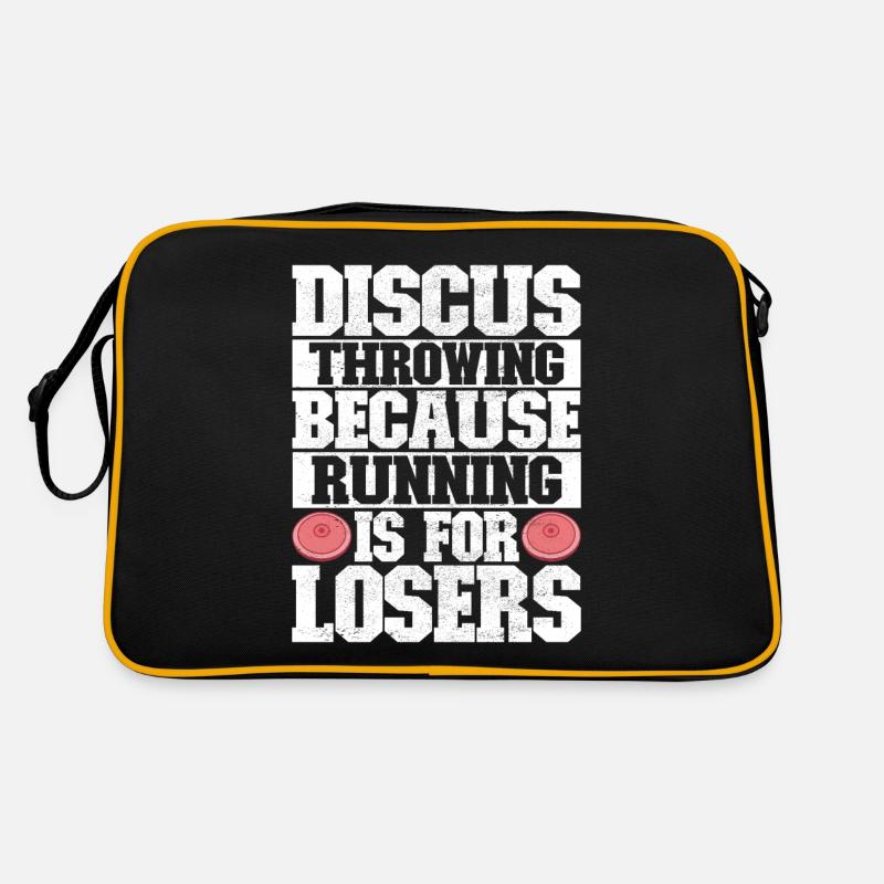 Discus thrower discus throw Retro Bag