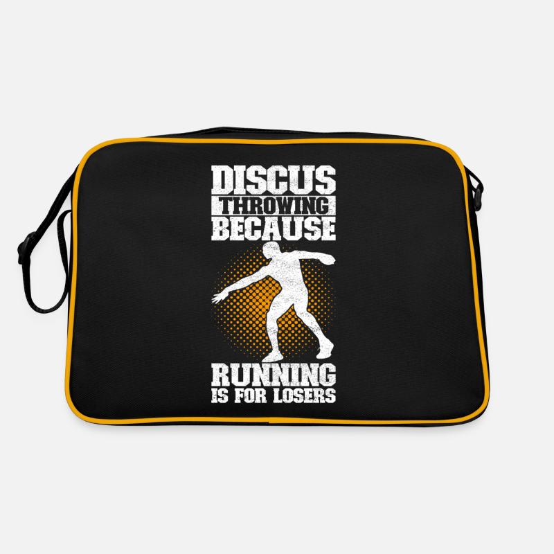Discus thrower discus throw Retro Bag