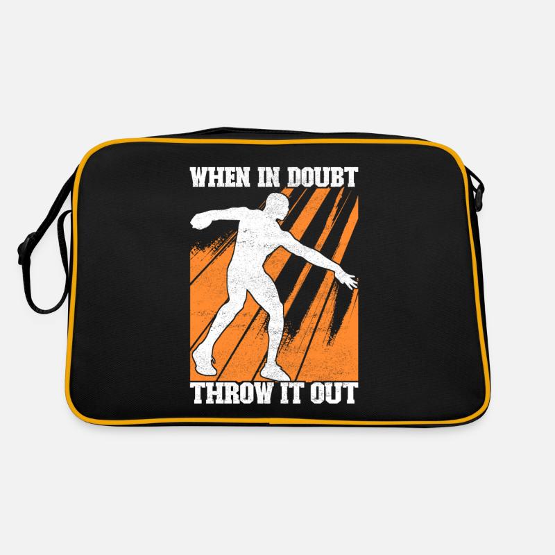 Discus thrower discus throw Retro Bag