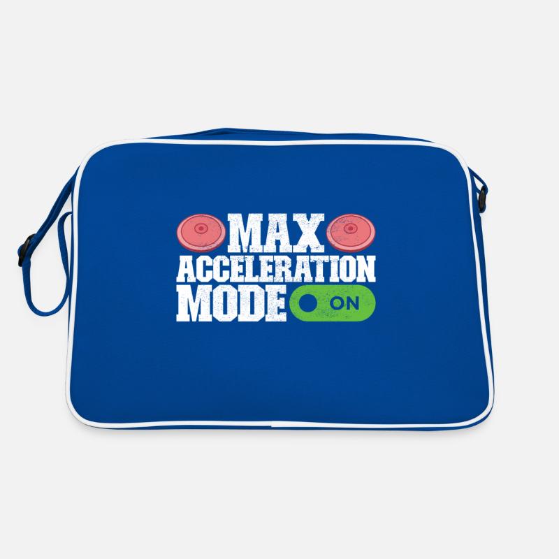 Diskuswerfer Diskuswerfen Retro Tasche