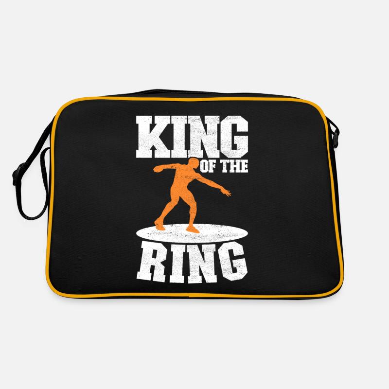 Discus thrower discus throw Retro Bag