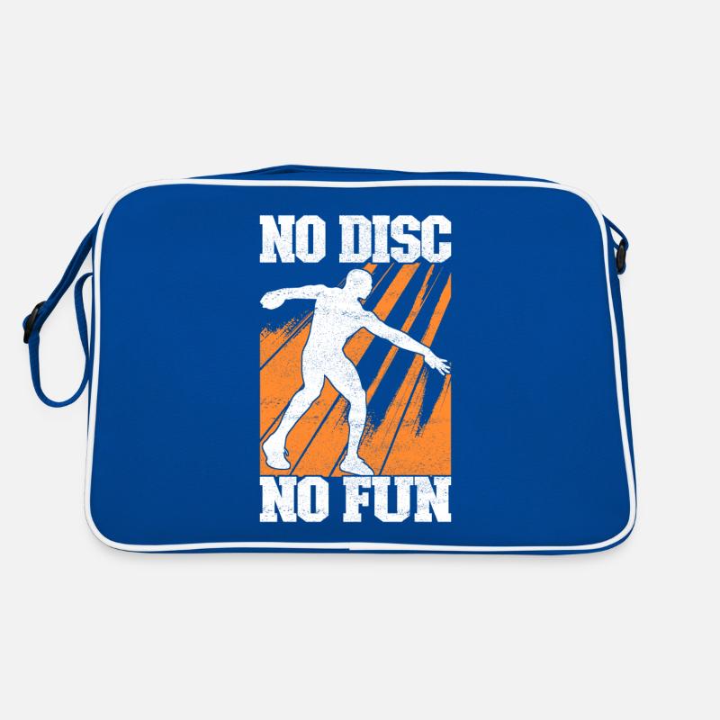 Diskuswerfer Diskuswerfen Retro Tasche