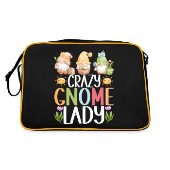 Nains de jardin Jardinage - Sac Retro - noir/or - Dos