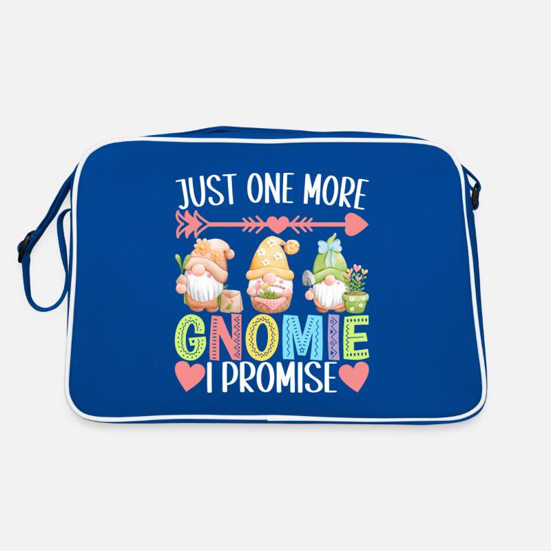 Gartenzwerge Gartenarbeit Retro Tasche