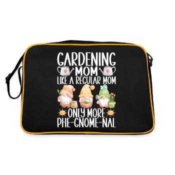 Nains de jardin Jardinage - Sac Retro - noir/or - Dos