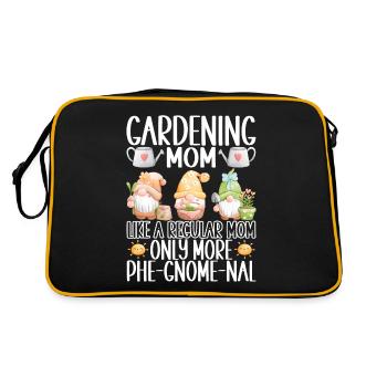 Nains de jardin Jardinage - Sac Retro - noir/or - Dos