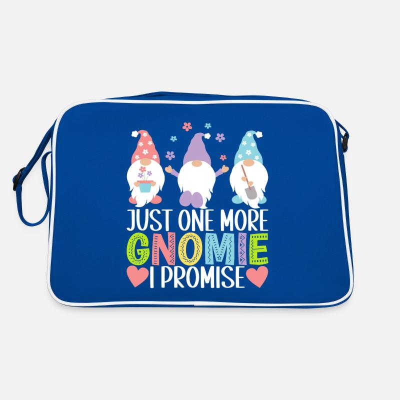 Gartenzwerge Gartenarbeit Retro Tasche