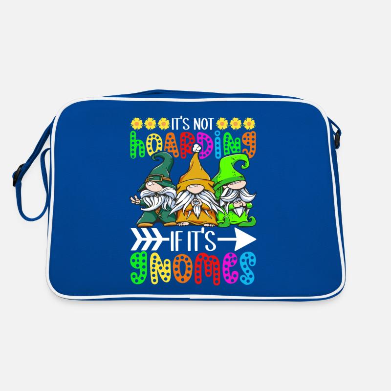 Gartenzwerge Gartenarbeit Retro Tasche