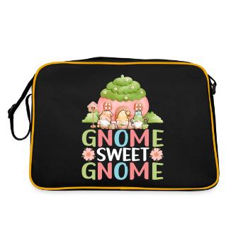 Nains de jardin Jardinage - Sac Retro - noir/or - Dos
