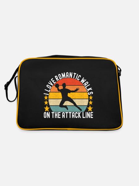 Dodgeball Dodgeball - Retro Bag - black/gold - Back