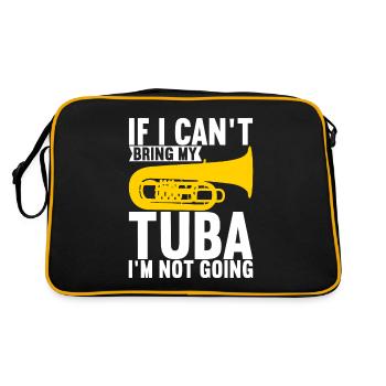Tuba Tubiste - Sac Retro - noir/or - Dos