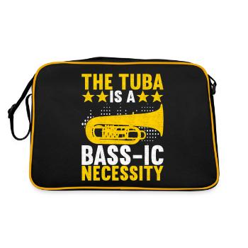 Tuba Tubiste - Sac Retro - noir/or - Dos
