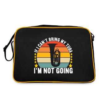 Tuba Tubiste - Sac Retro - noir/or - Dos