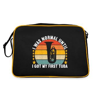 Tuba Tubiste - Sac Retro - noir/or - Dos