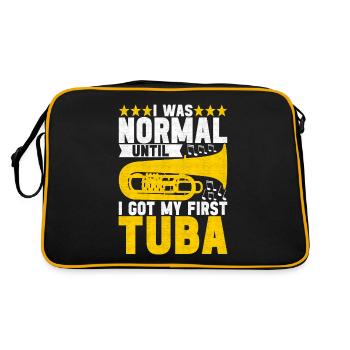 Tuba Tubiste - Sac Retro - noir/or - Dos