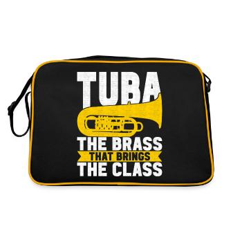 Tuba Tubiste - Sac Retro - noir/or - Dos