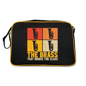 Tuba Tubiste - Sac Retro - noir/or - Dos