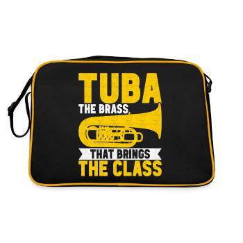 Tuba Tubiste - Sac Retro - noir/or - Dos
