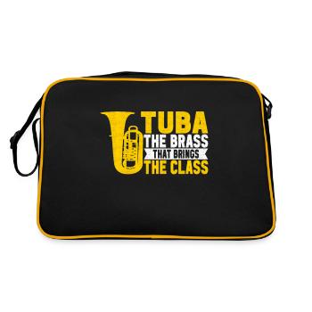 Tuba Tubiste - Sac Retro - noir/or - Dos