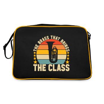 Tuba Tubiste - Sac Retro - noir/or - Dos
