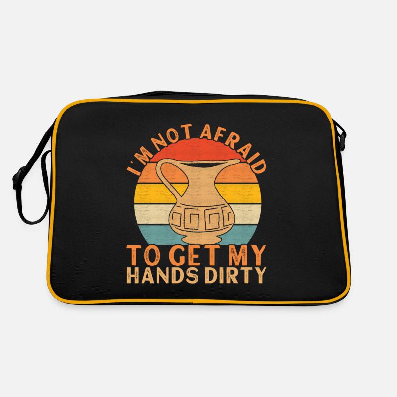 Töpfern Töpfer Retro Tasche