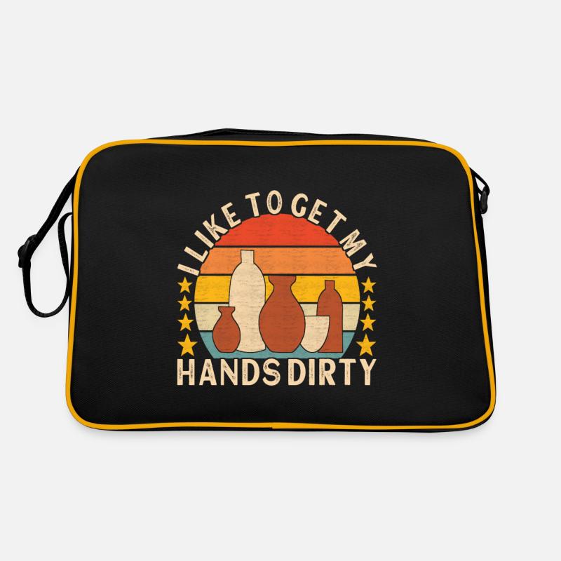 Töpfern Töpfer Retro Tasche