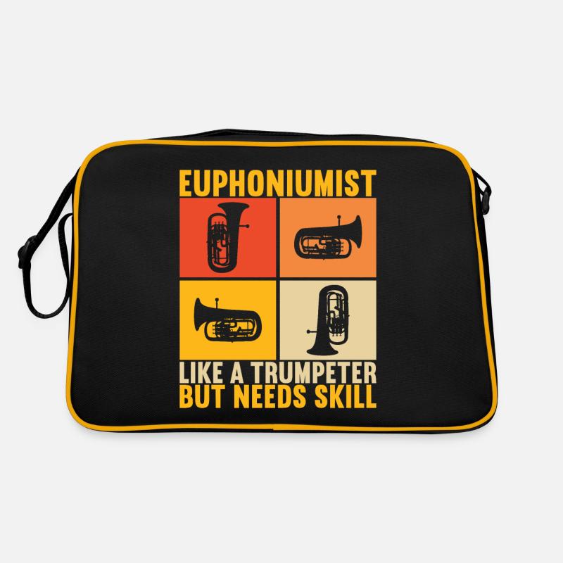 Euphonium Euphoniumspieler Retro Tasche