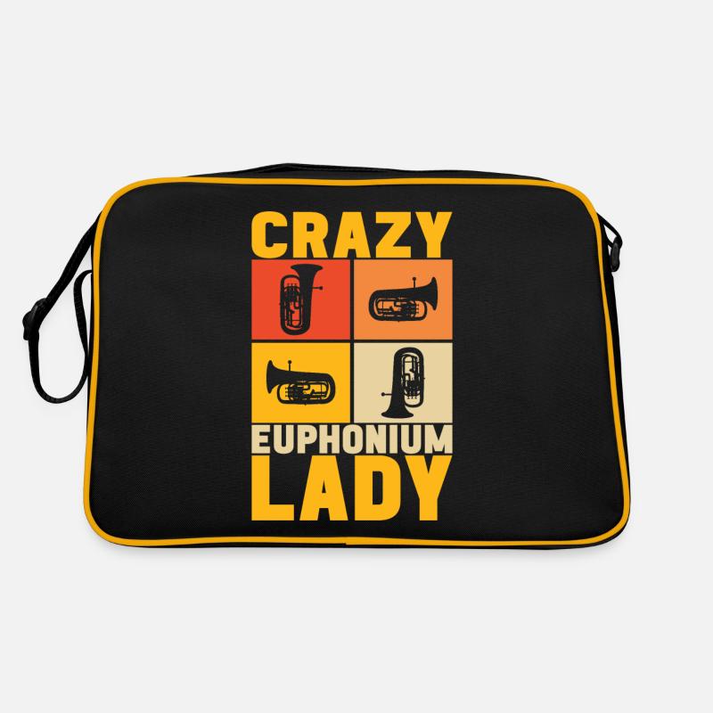 Euphonium Euphoniumspieler Retro Tasche